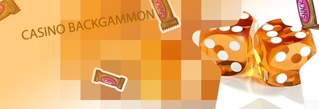 Casino backgammon dice